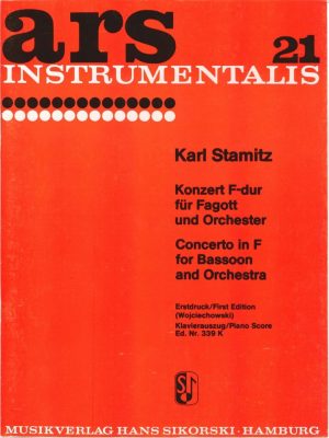 Stamitz: Bassoon Concerto in F