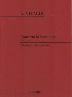 Vivaldi: Oboe Concerto F VII in A Minor