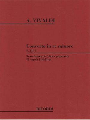 Vivaldi: Oboe Concerto D Minor FVII/1