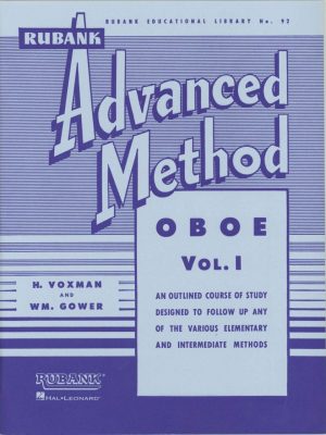 Rubank: Oboe Method, Vol. 1 (Advanced)