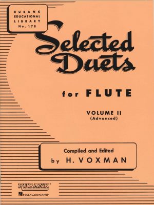 Rubank Selected Duets for 2 Flutes (Oboes) Vol.2